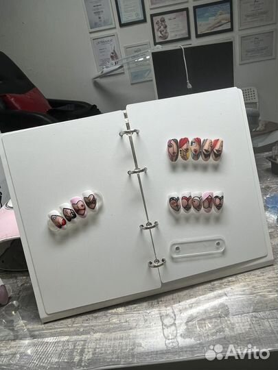 Планшет для типс для дизайнов ногтей