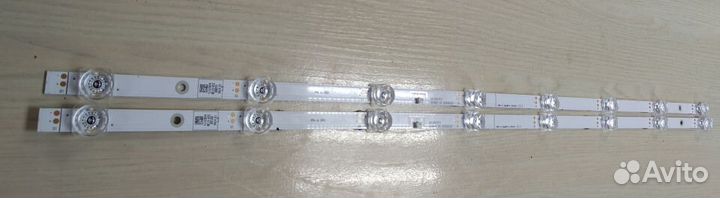 LED подсветка для тв JHD396X1F01 2 линейки