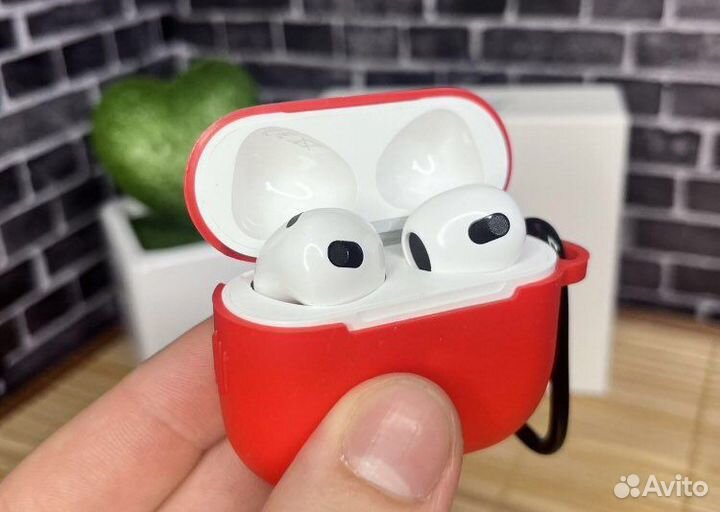 AirPods 3 Premium + чехол «гарантия»