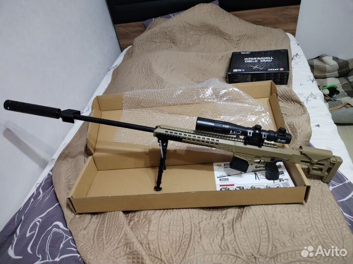 Снайперская винтовка на орбизах Barrett M82