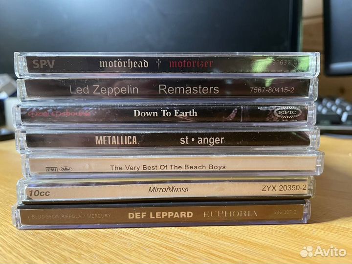 CD диски Motorhead Metallica Nirvana и другие