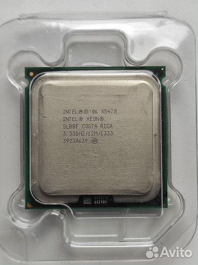 Процессоры X5460 2шт. и X5470 2шт