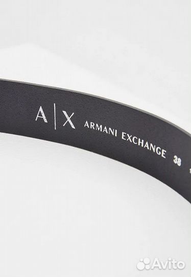Ремень Armani Exchange 38 нат. кожа оригинал новый