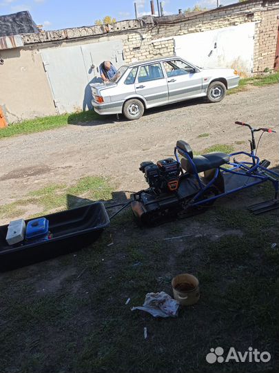 Мини снегоход