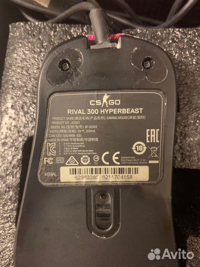 Мышь проводная SteelSeries Rival 300