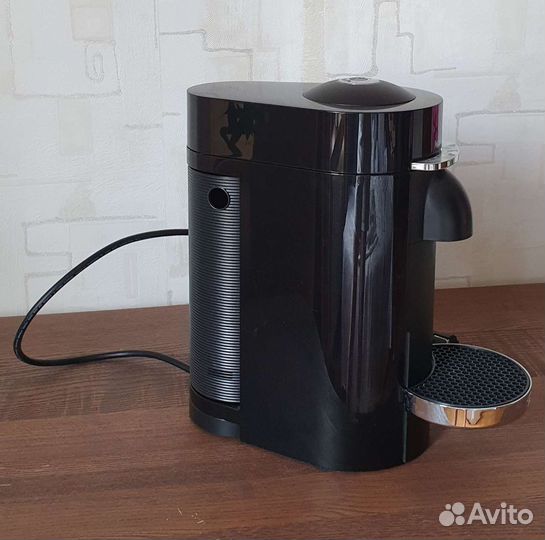 Кофемашина delonghi nespresso vertuo, черная