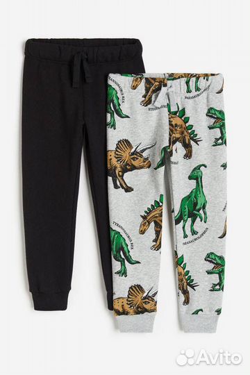 H&M комплект новых штанишек 110 116