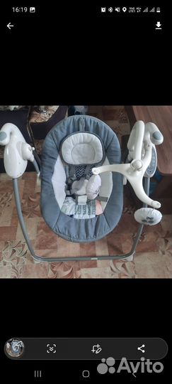 Детские электронные качели