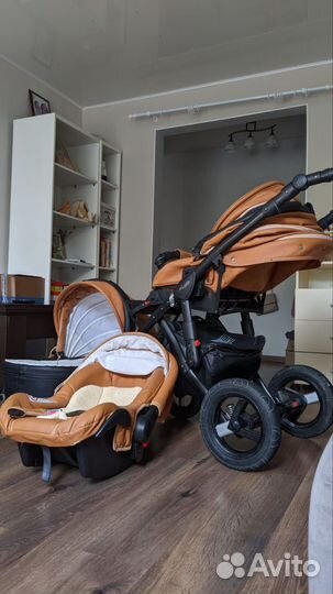 Коляска 3 в 1 adamex barletta