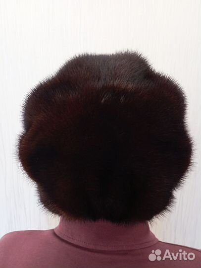 Шляпа норковая бескаркасная