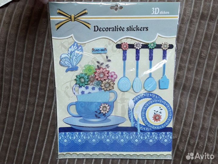 3D наклейки декоративные интерьерные Новые
