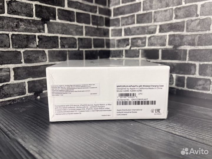 Новые Беспроводные Наушники Apple AirPods Pro