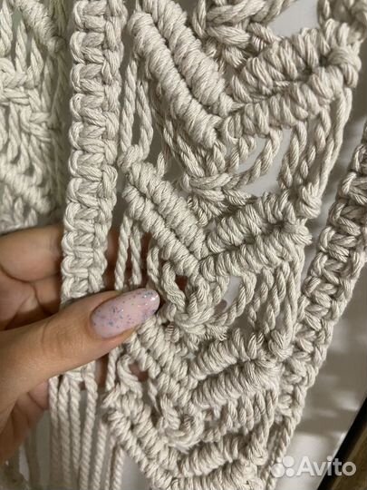 Макраме панно