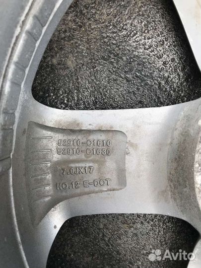 Диск литой R 17 Hyundai Sonata 7 52910-C1610