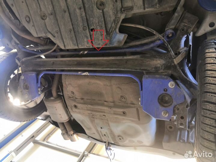 Распорка задняя нижняя (TCR) Honda Fit GK, GP 2013