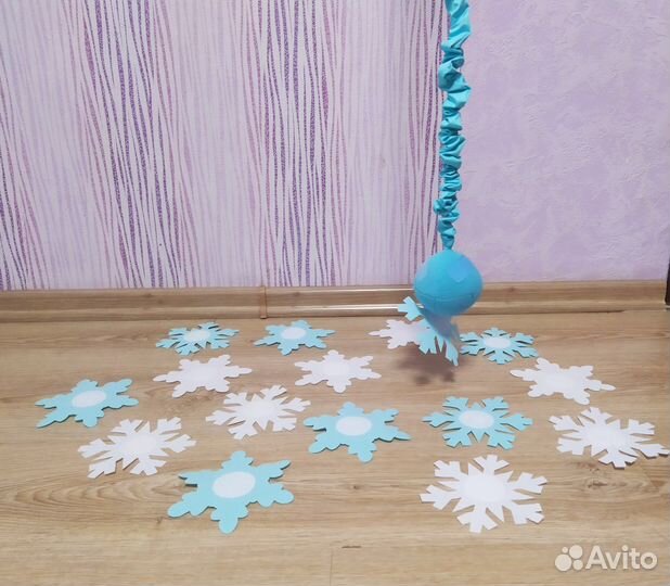 Поймай снежинку реквизит для аниматоров