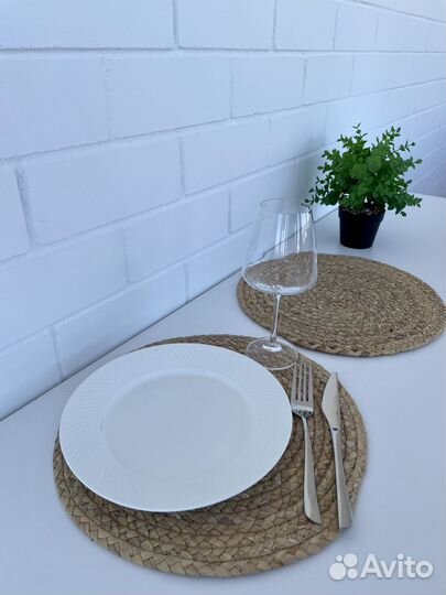 Салфетки из бамбука, 2 штуки