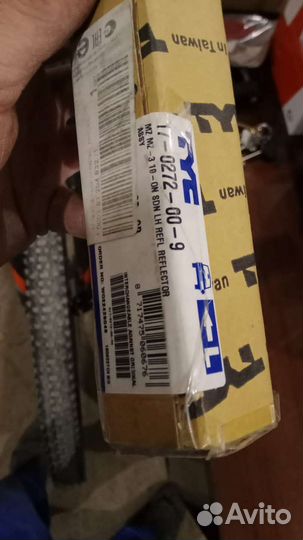 Катафот заднего бампера Мазда 3 BL седан