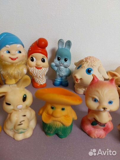 Игрушки резиновые СССР