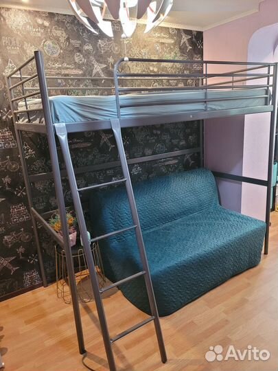 Кровать чердак