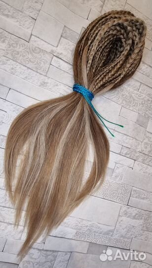 Наращивание афрокудри, косы