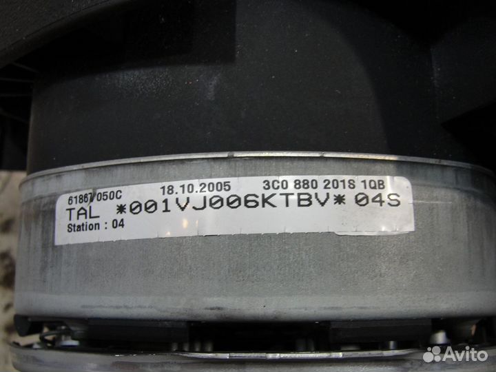 Подушка AIR BAG volkswagen Passat B6