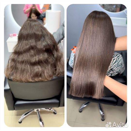 Кератин, ботокс, холодные уходы для волос