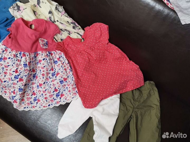 Вещи на девочку с 0 до 6 мес