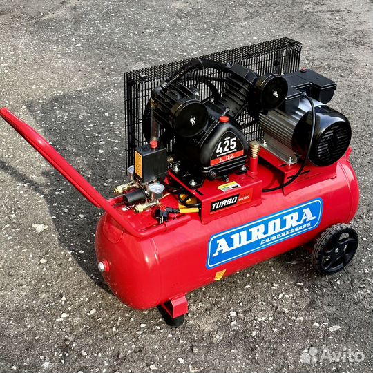 Воздушный компрессор Aurora cyclon 75 turbo