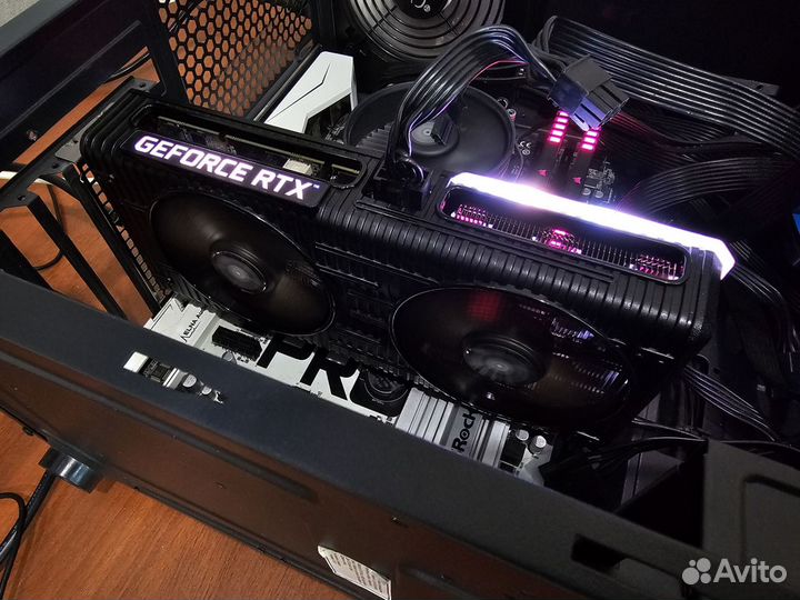 Видеокарта Palit Dual RTX 3060 Ti 8gb