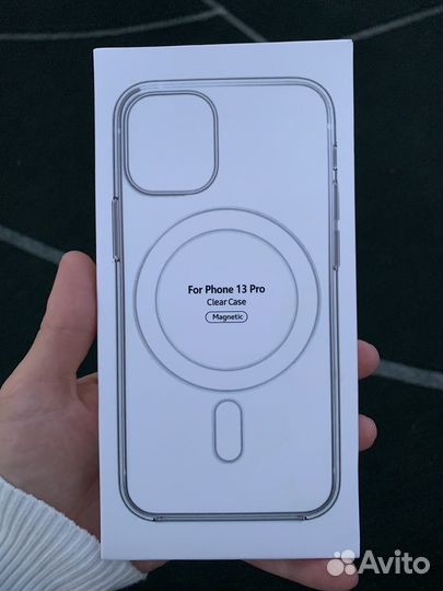 Чехол на iPhone 13 pro прозрачный