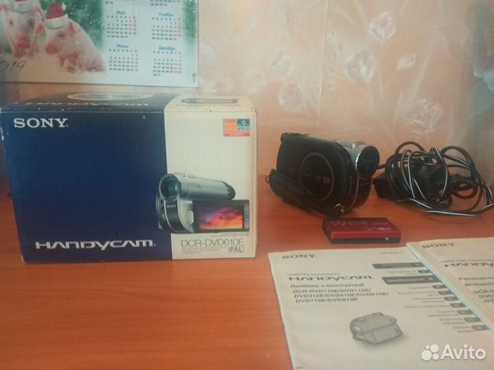 Камера Sony DCR-dvd610e в идеальном состоянии