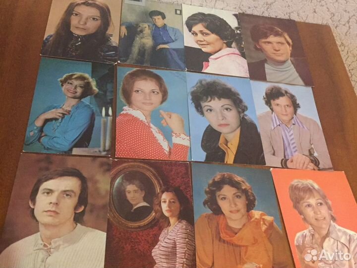 Актеры советского кино открытки