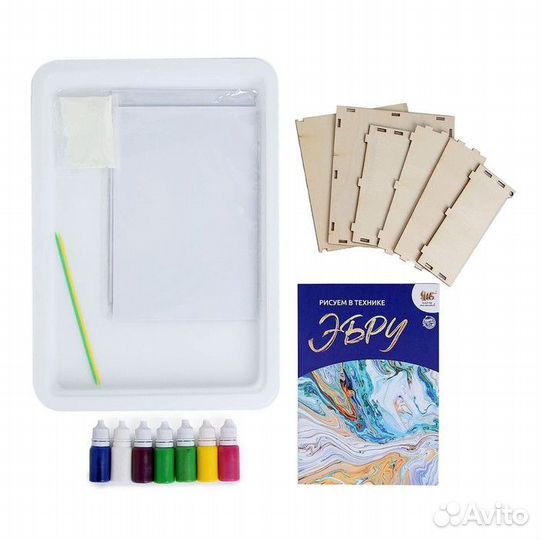 Набор для творчества 'Рисуем в технике Эбру', форм