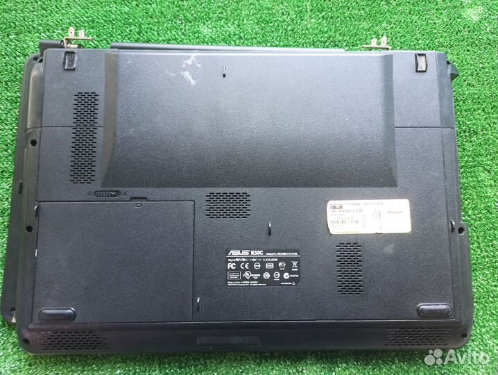 Корпус поддон топкейс рамка крышка asus K50С