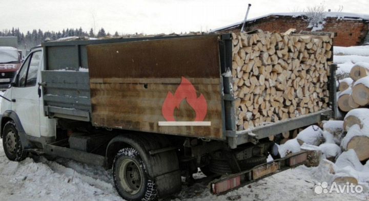 Дрова колотые дуб