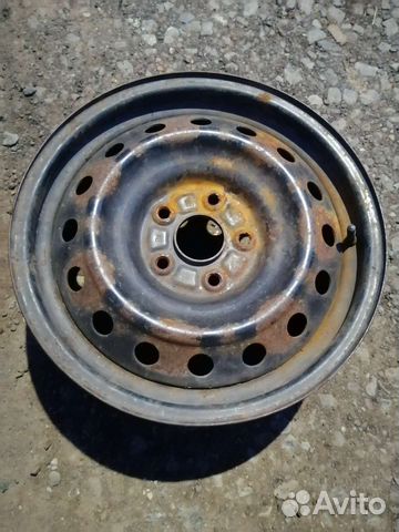 Штампованный диск 5х114.3 r16