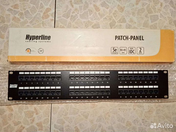 Патч-панели новые