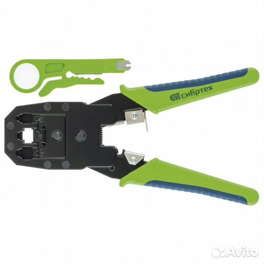Клещи для обжима телефонных и компьютерных клемм 4