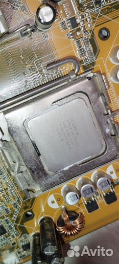 Материнская плата с процессором intel core 2