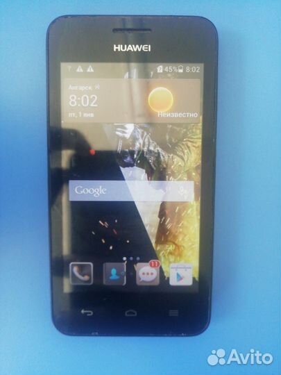 HUAWEI Ascend Y330, 4 ГБ