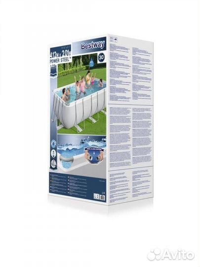 Каркасный бассейн 412х201х122см + песочный фильтр