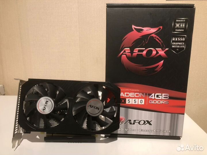 Видеокарта rx550