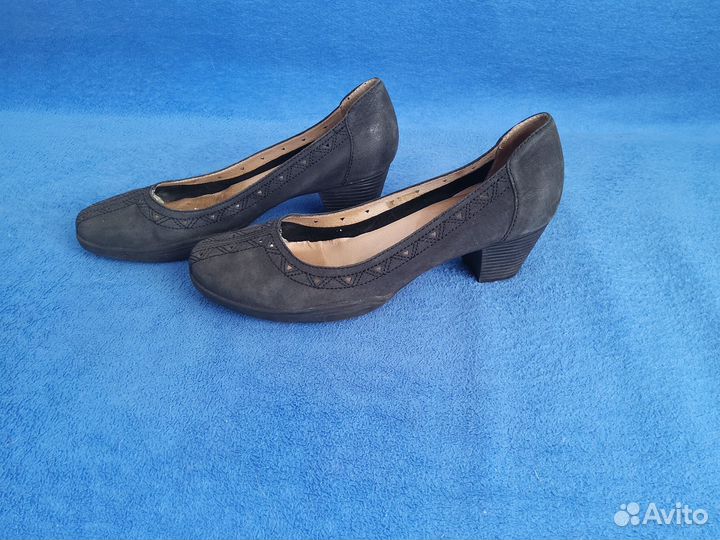 Туфли женские 37 размер,нубук
