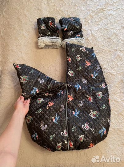 Зимняя накидка на ножки для колясок Stokke