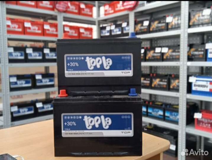 Аккумулятор Topla на Toyota land cruiser prado