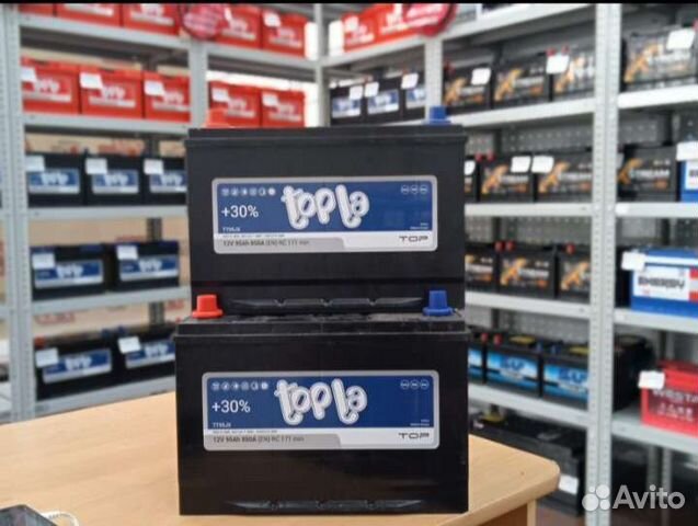 Аккумулятор Topla на Toyota land cruiser prado
