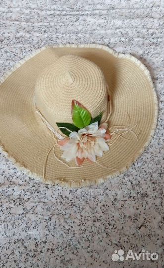 Шляпа женская соломенная Греция