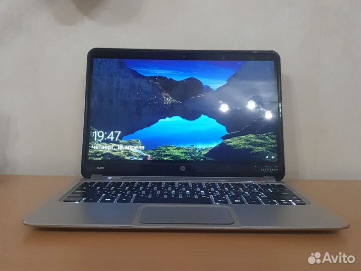 Премиум ноутбук HP spectre i5 3317u ssd128gb/4gb