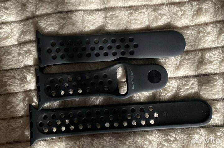 Apple watch nike+ series 3 38mm черные
